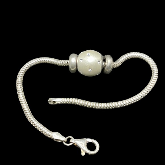 Sterling silver charm bracelet - Picture 7 of 7